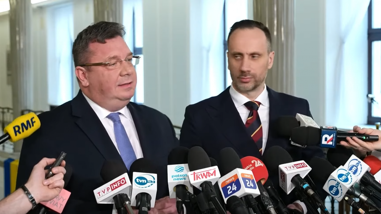 Minister Michał Wójcik wyjaśnia manipulację Tuska